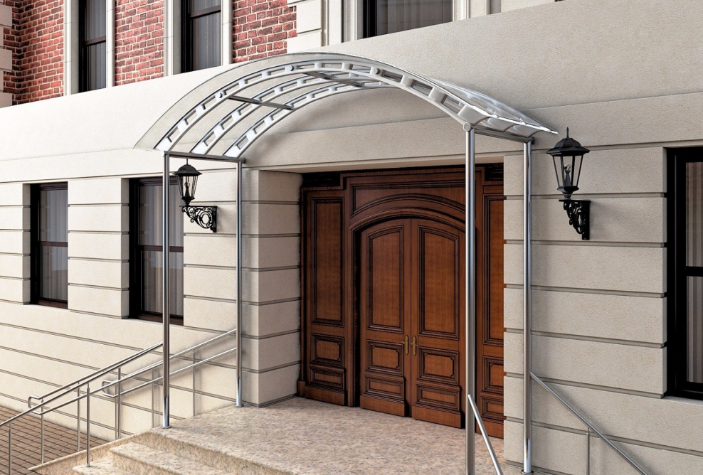 Козырек над крыльцом Hormann