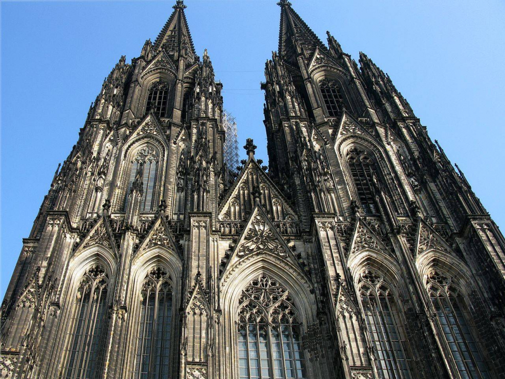 Кельнский собор башни
