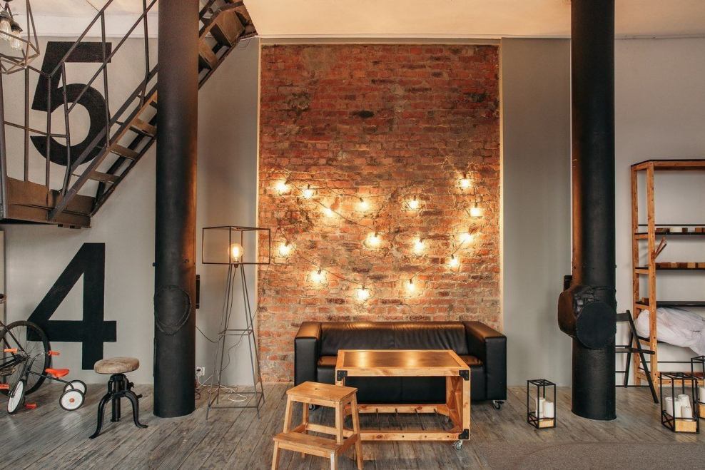 Арт пространство с камином