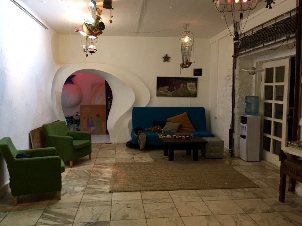 Гостиная в стиле замка