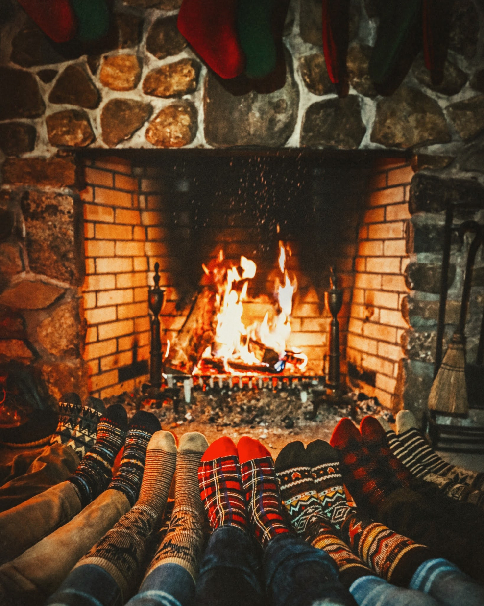 Комната с камином