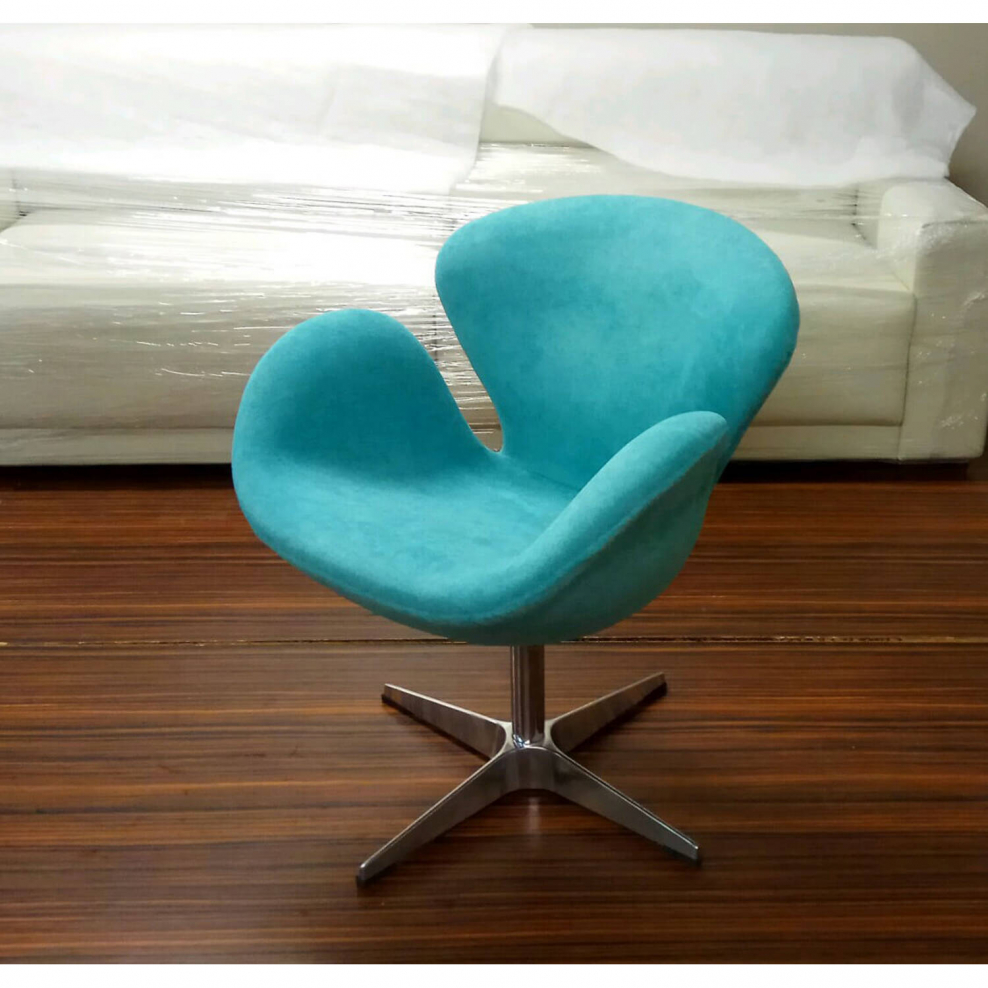 Кресло бирюзовое Дилан
