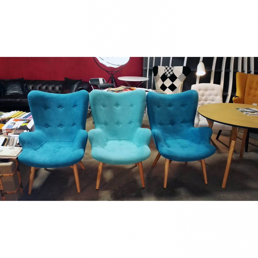 Кресло контур Contour бирюзовое