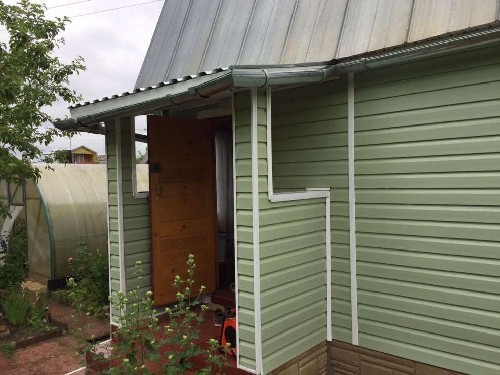 Крыльцо и фасадные панели