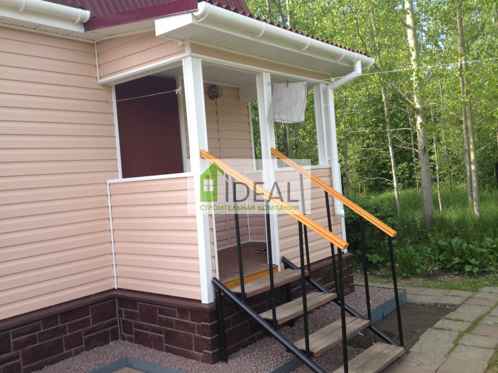 Крыльцо сайдинг