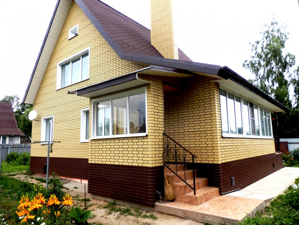 Навес сайдинг софит