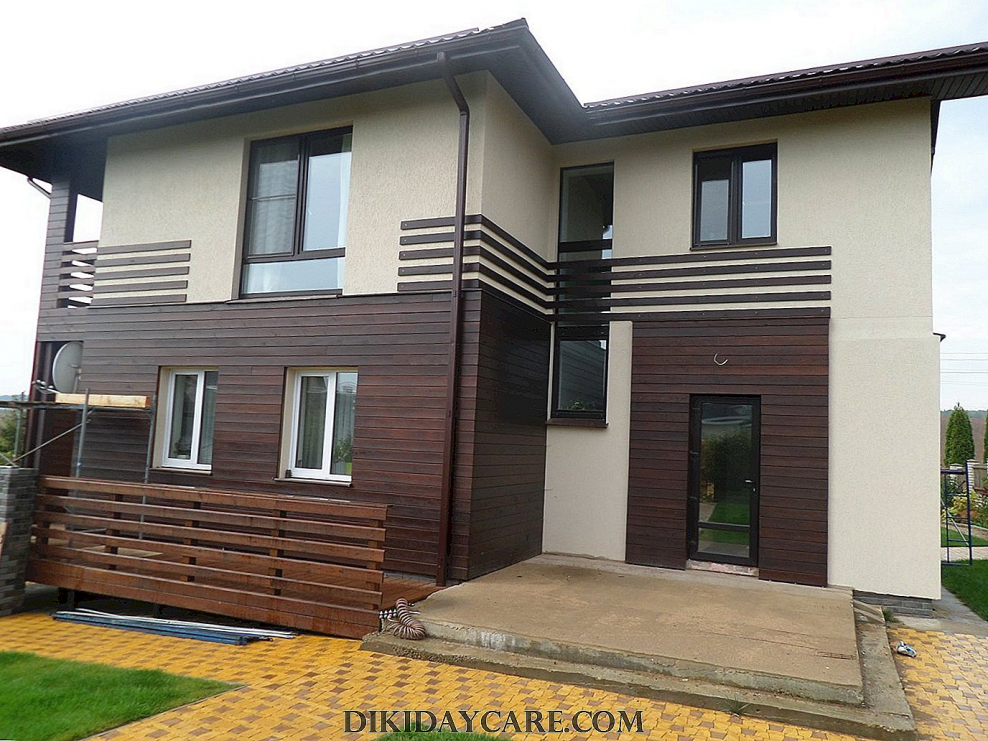 Древесно-полимерный композит для фасада