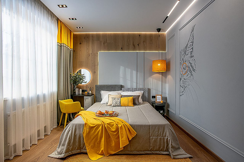 Цветовые акценты в интерьере