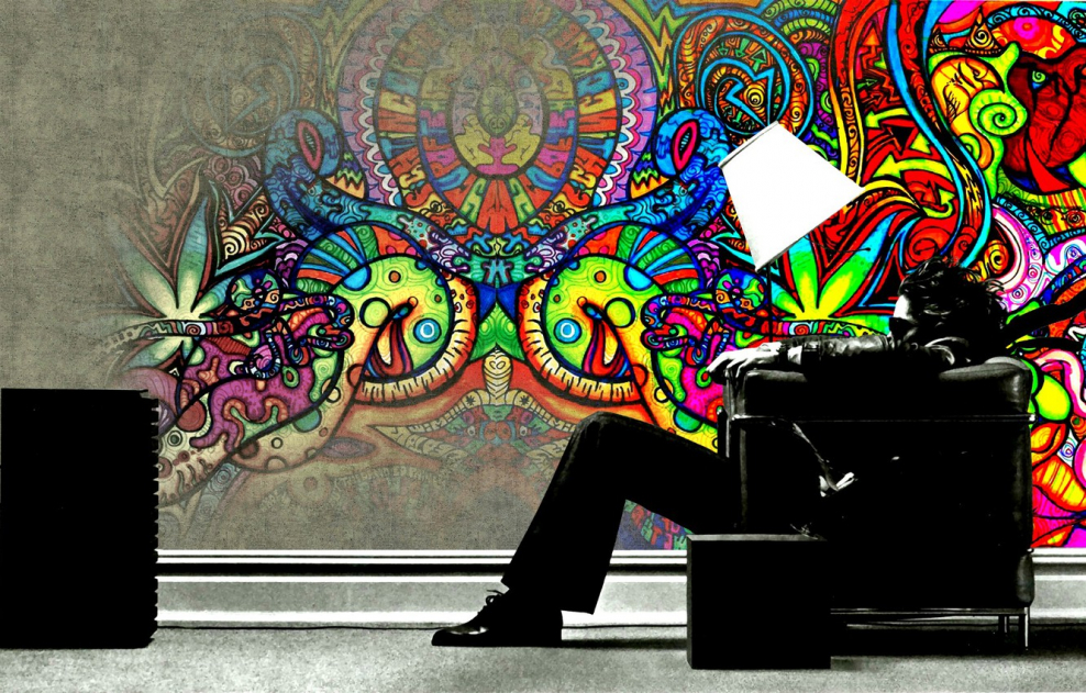 Креативный интерьер гостиной