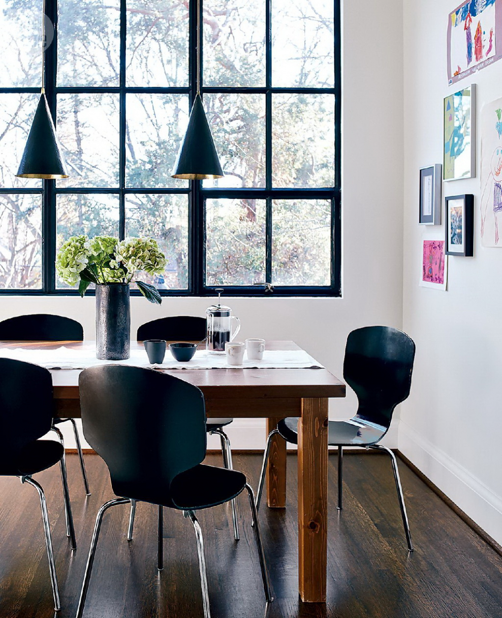 Рабочее место в эркере