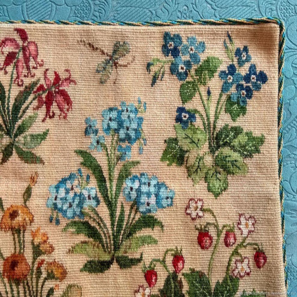 Мильфлёр гобелен