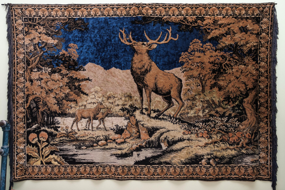 Ковер гобелен с оленями