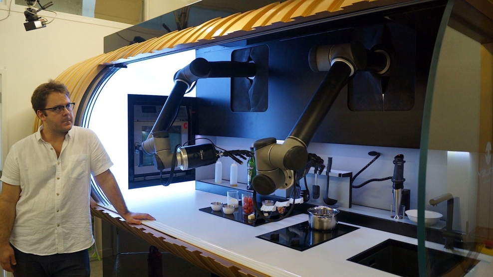 Moley Robotics кухня-робот