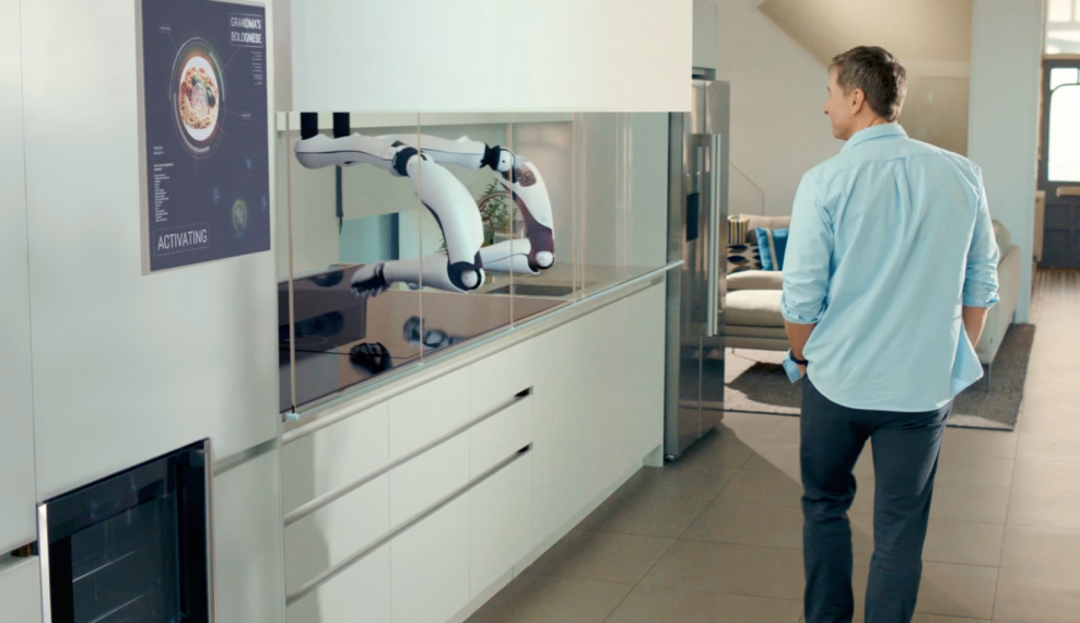 Робот повар Moley