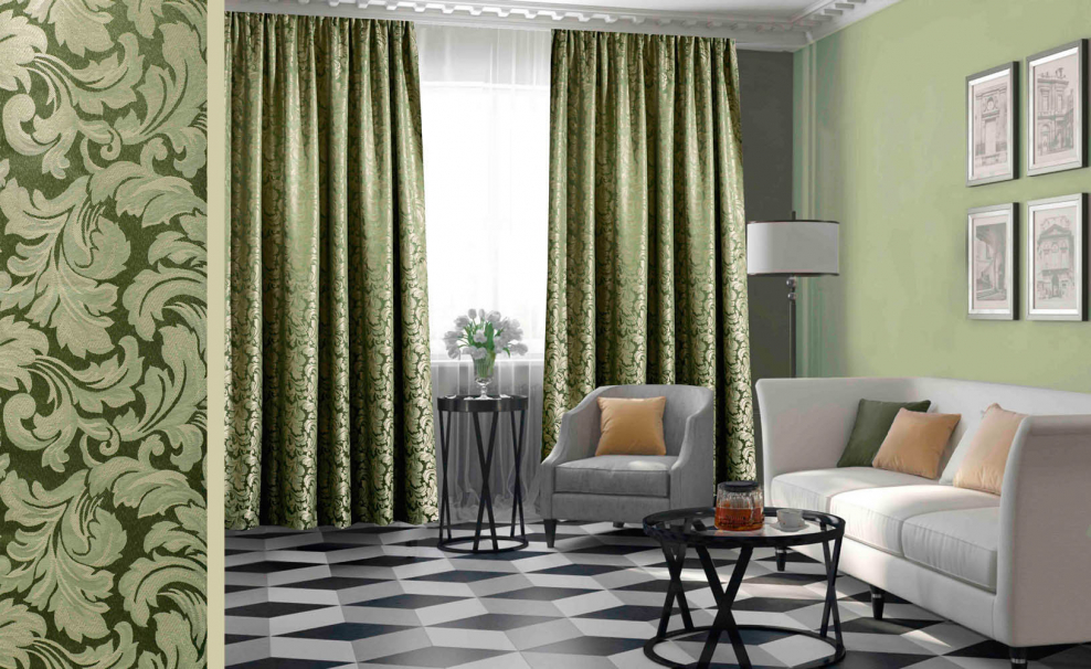 Французские шторы Версаль