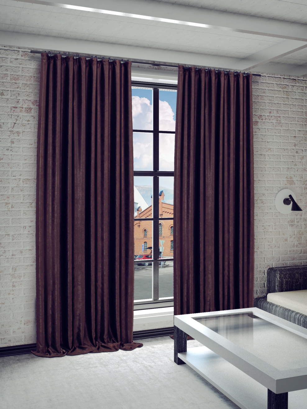 Комплект портьер РЕАЛТЕКС 270х360см