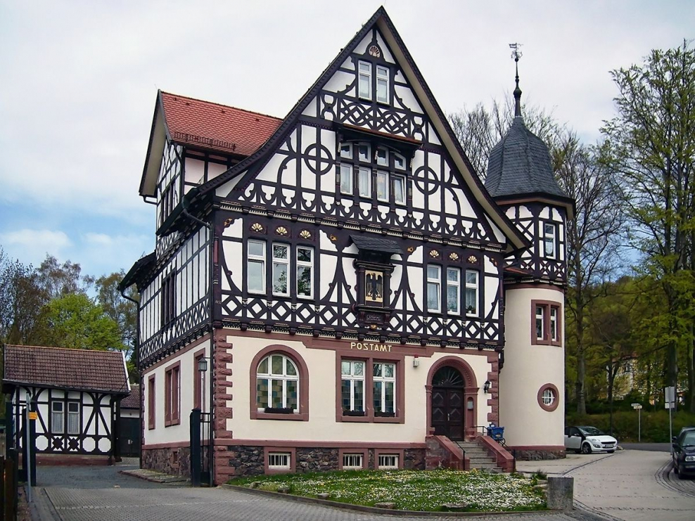 Фахверковая архитектура в Германии