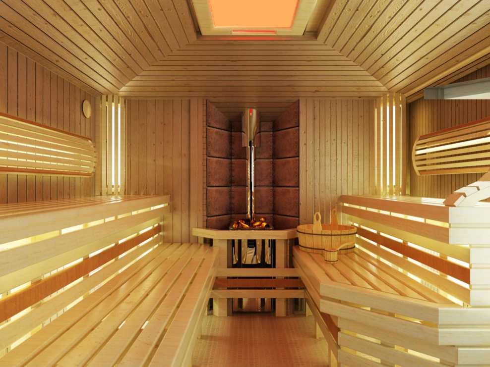 Отделка парной