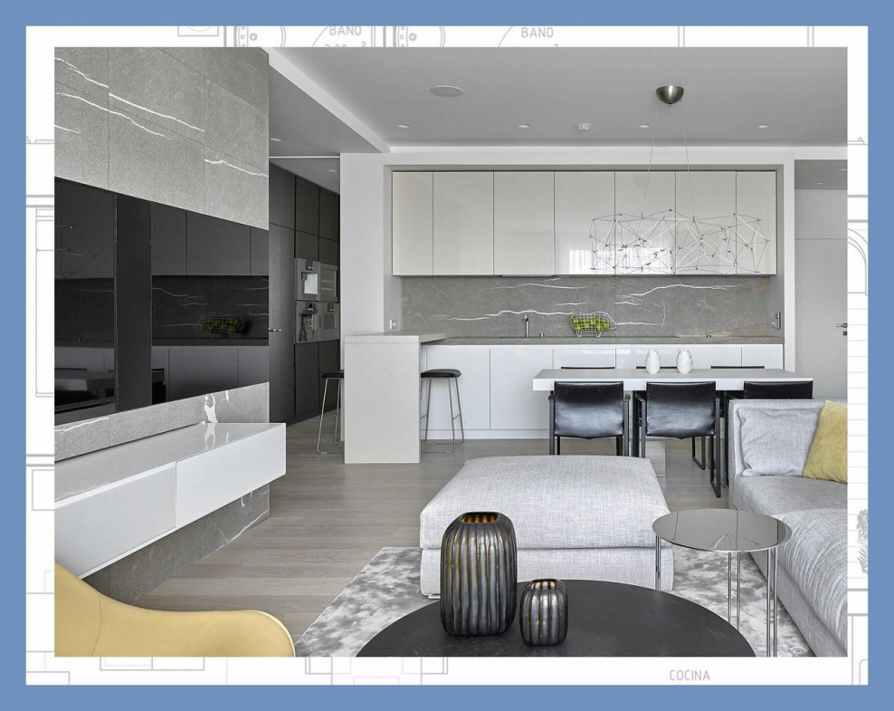 Квартира ЖК золотые ключи интерьер