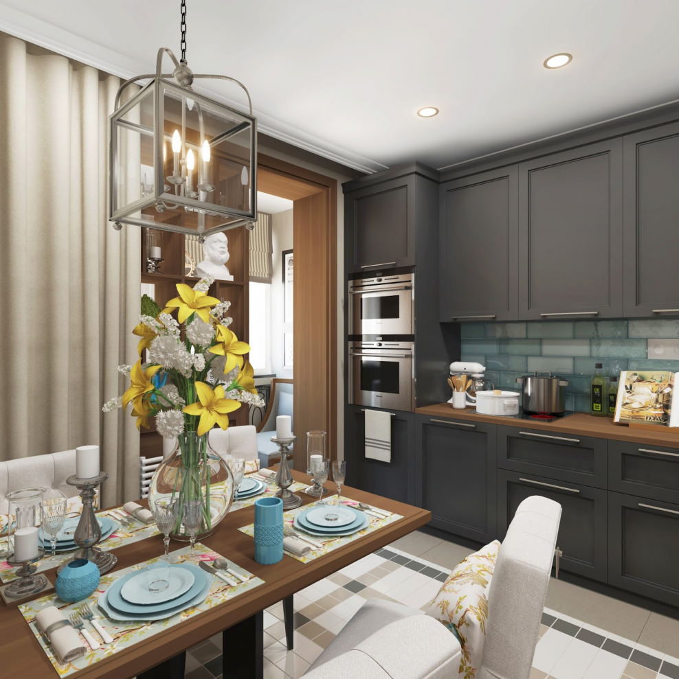 Атмосфера Франции в интерьере