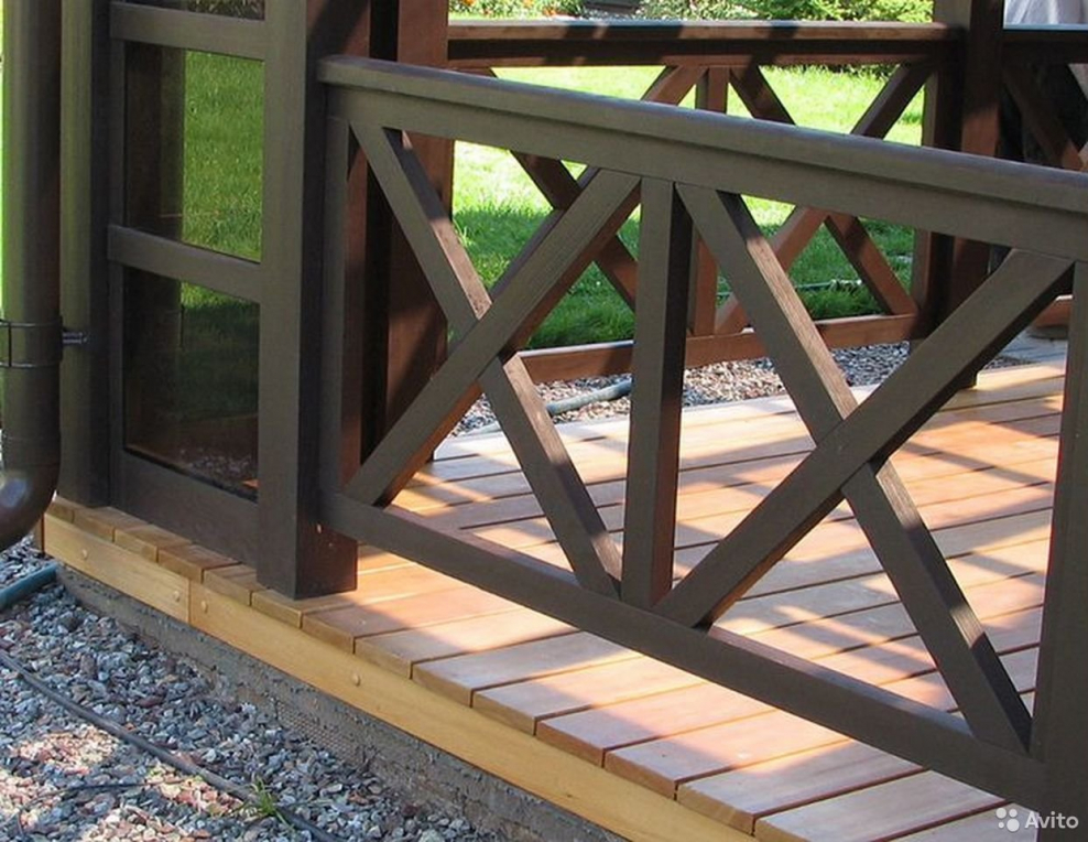 Терраса укосины