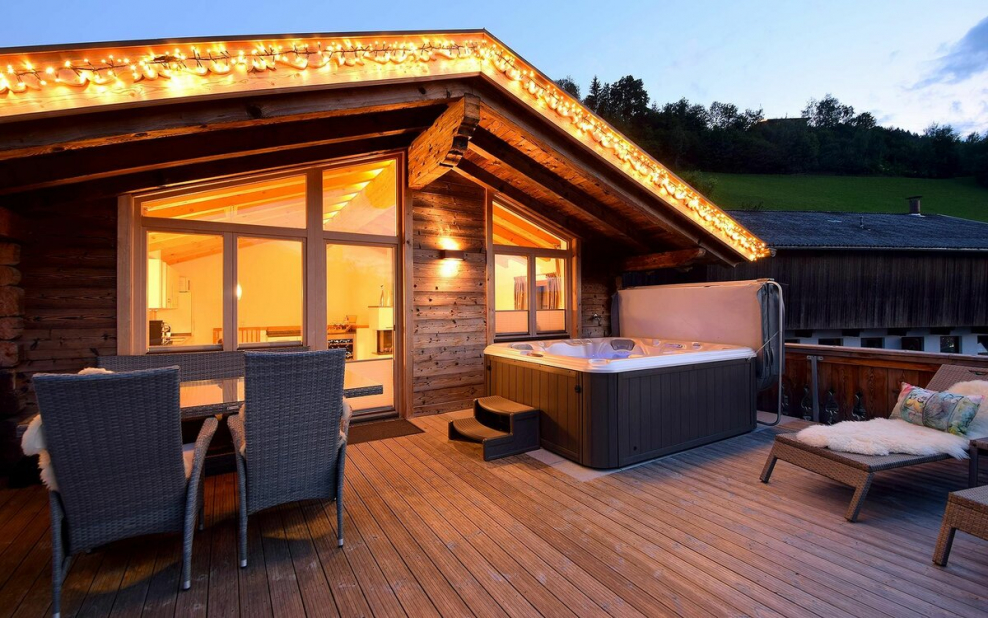 Терраса Шале фахверк