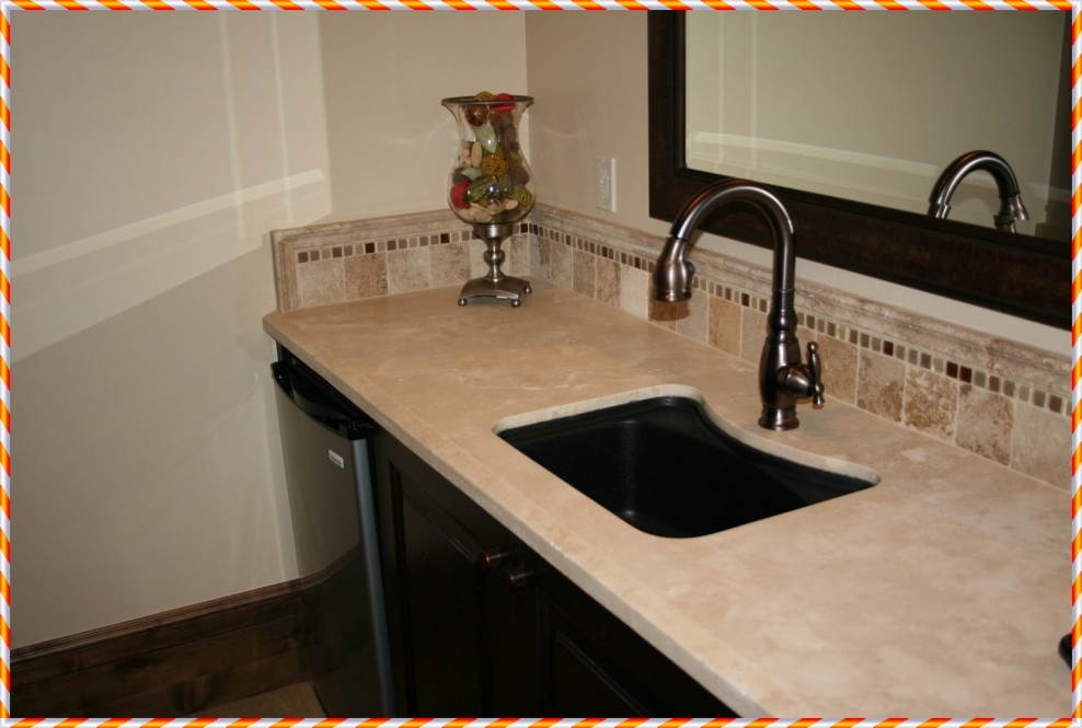 Травертин 61 в кухню