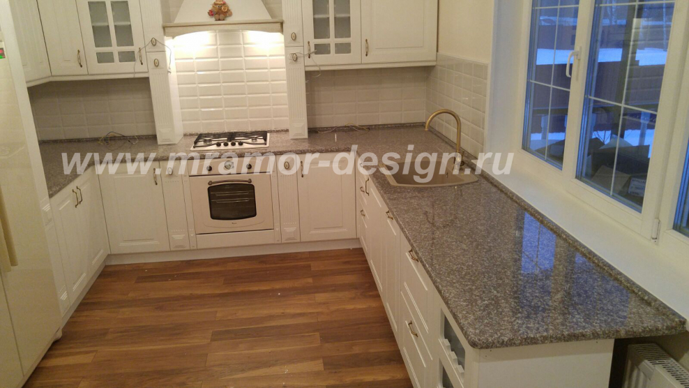 Столешница из искусственного травертина