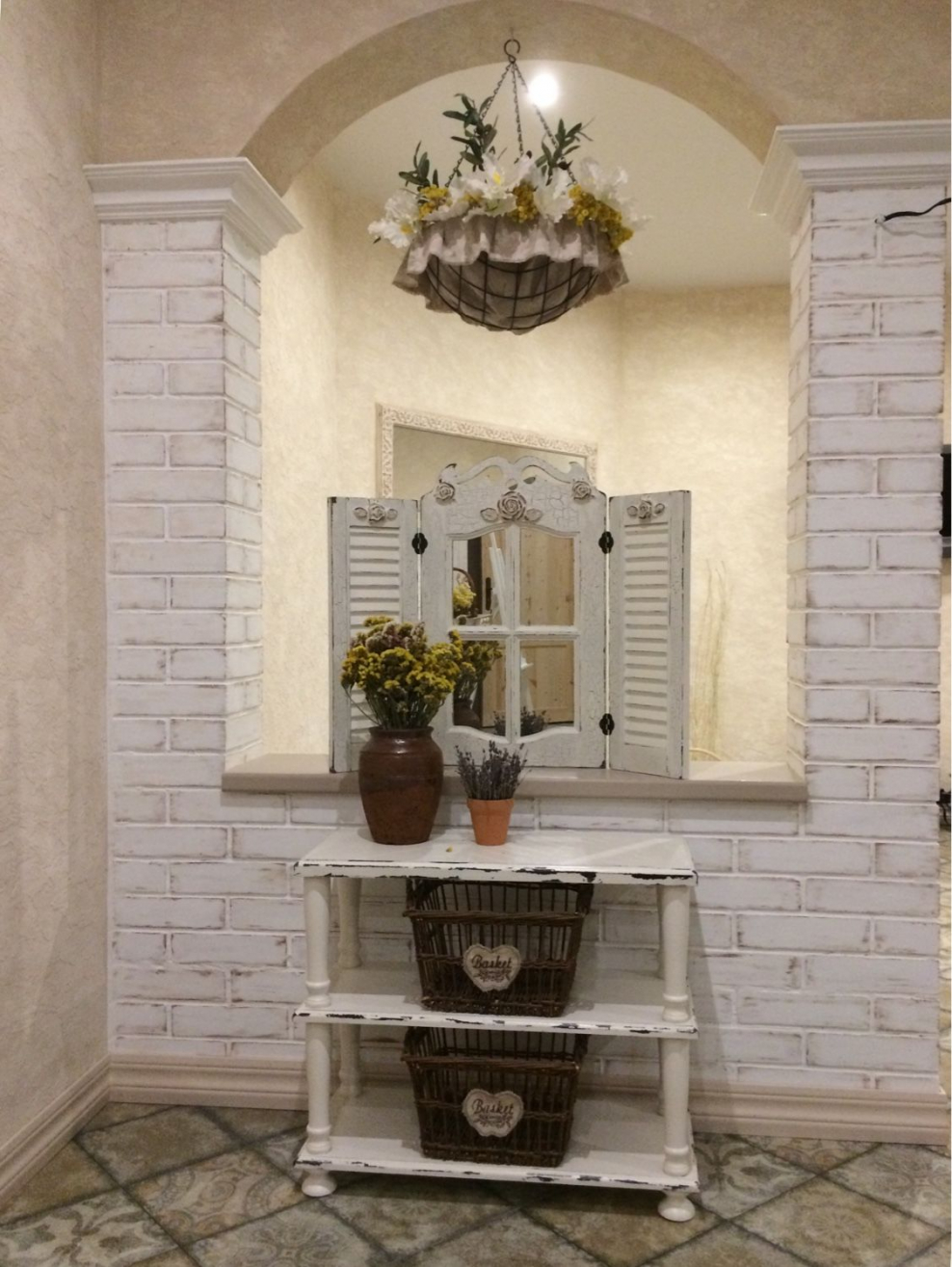 Прихожая Прованс шебби Шик