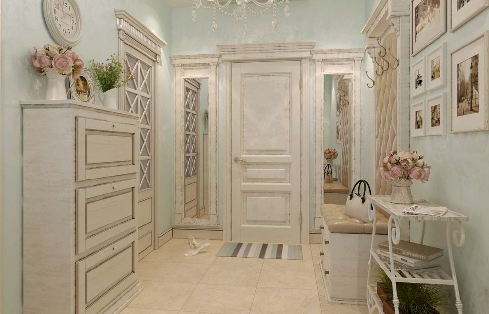 Холл в стиле Прованс