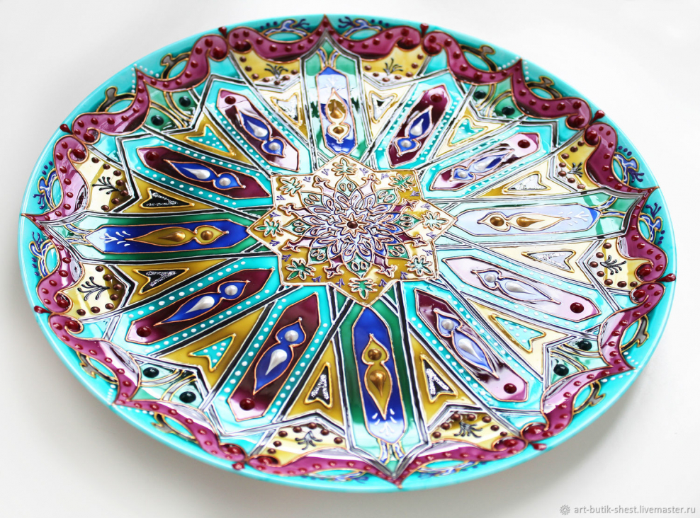 Тарелки с восточным орнаментом