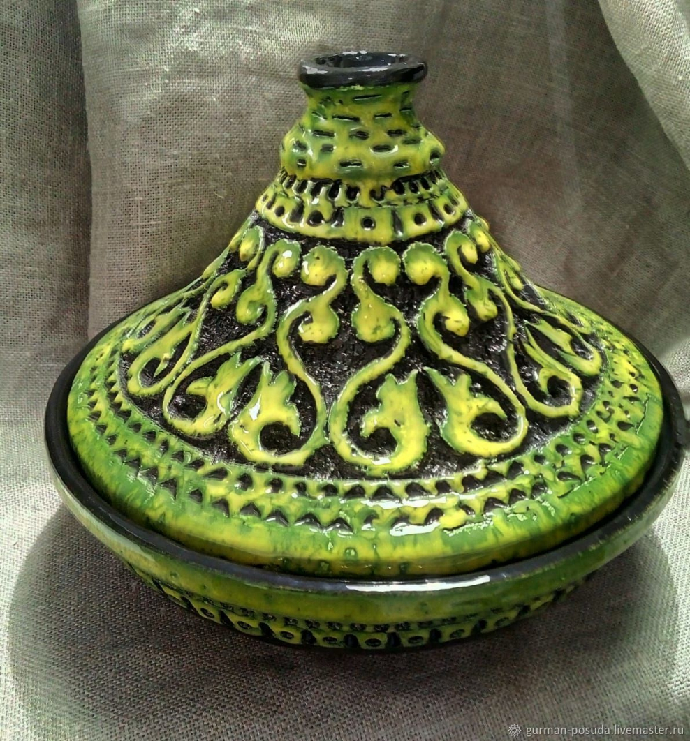 Марокканский глиняный таджин