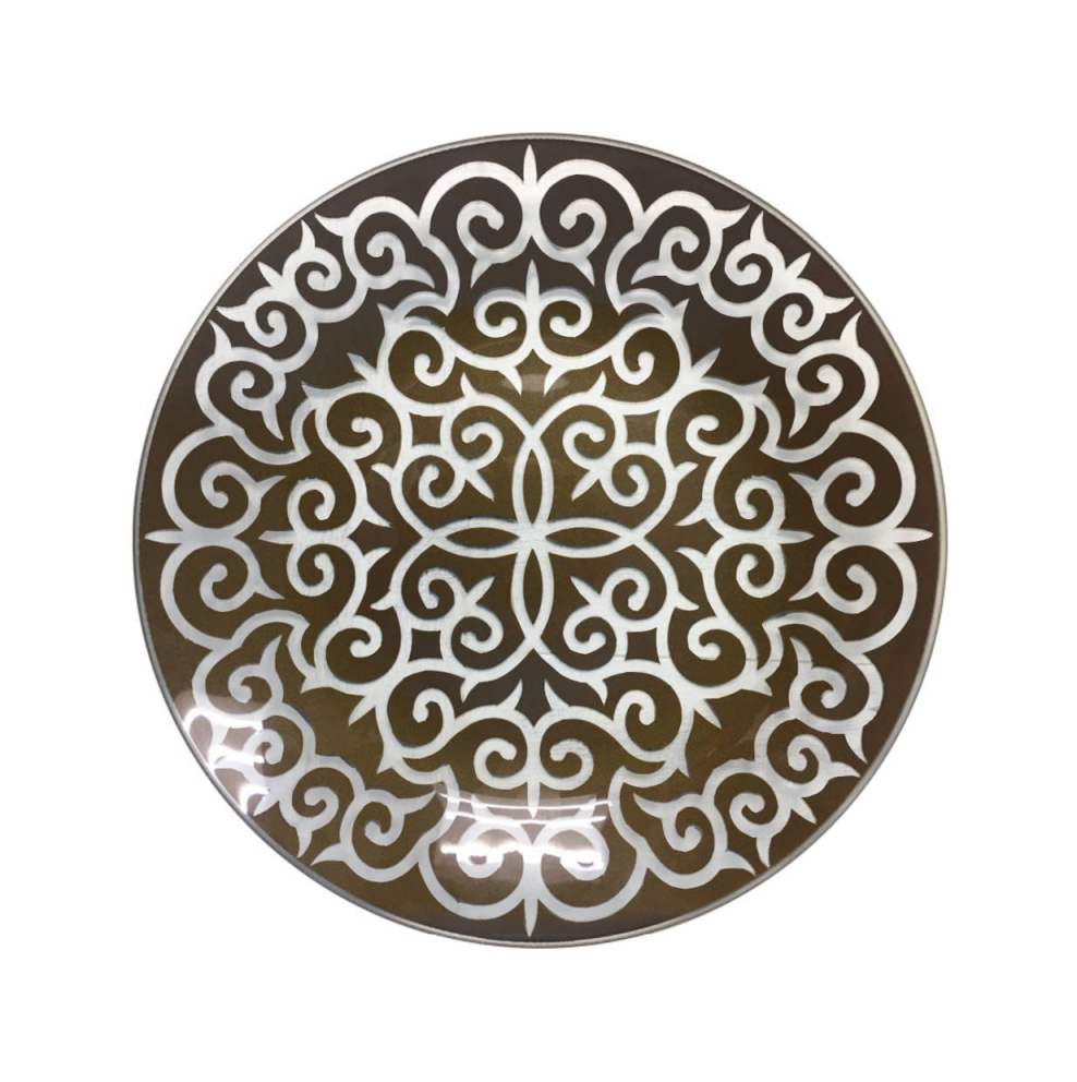 Тарелка Марокко 26см золото