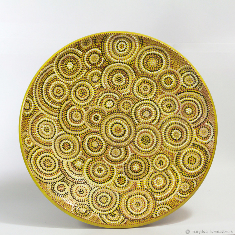 Тарелка глиняная