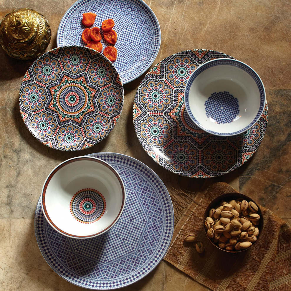 Тарелки в марокканском стиле