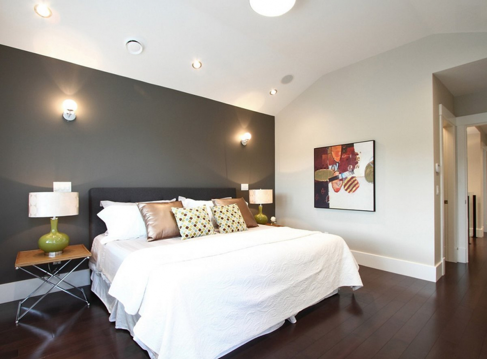 Архитектурное освещение спальни