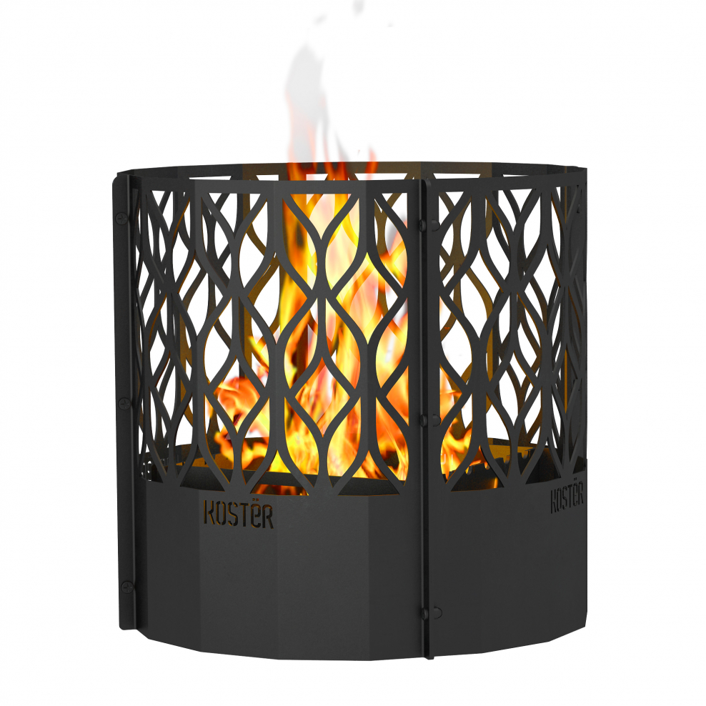 Садовый очаг «костёр-чаша»