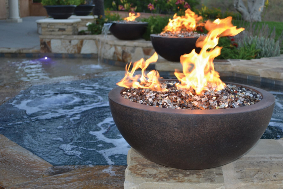 Ландшафт огонь