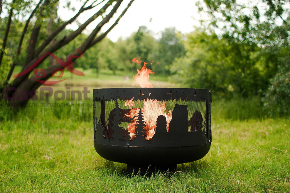 Уличный очаг AK 47