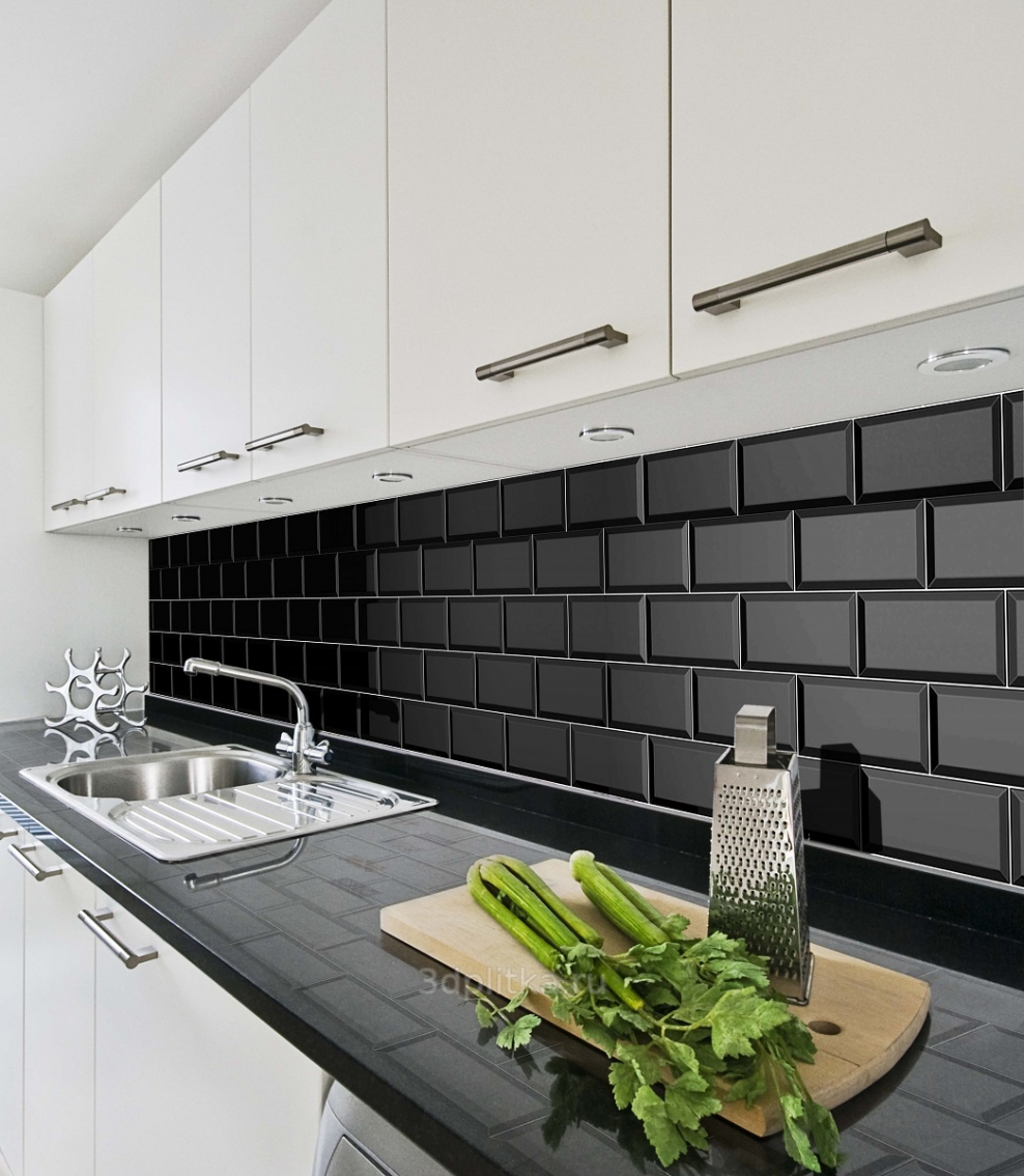 Плитка Biselado negro