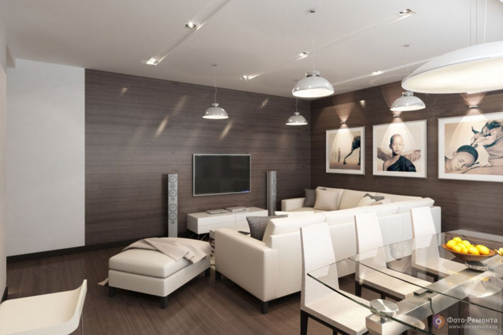 Интерьер в бежевых тонах Минимализм