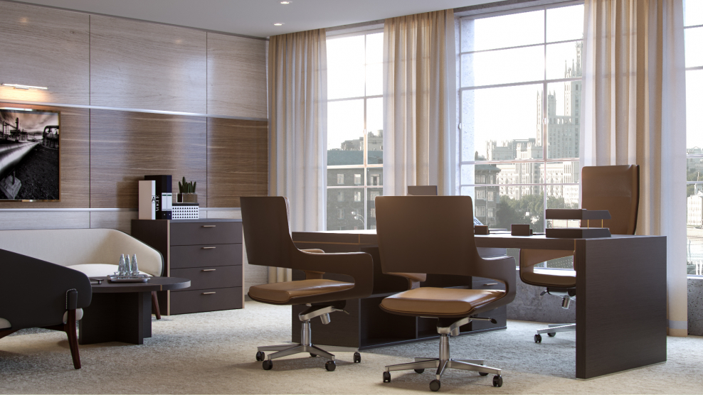 Интерьер переговорной