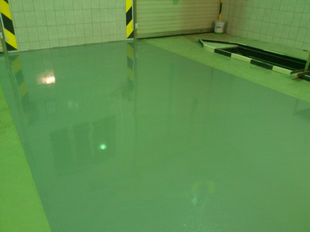 Тонкослойный эпоксидный наливной пол