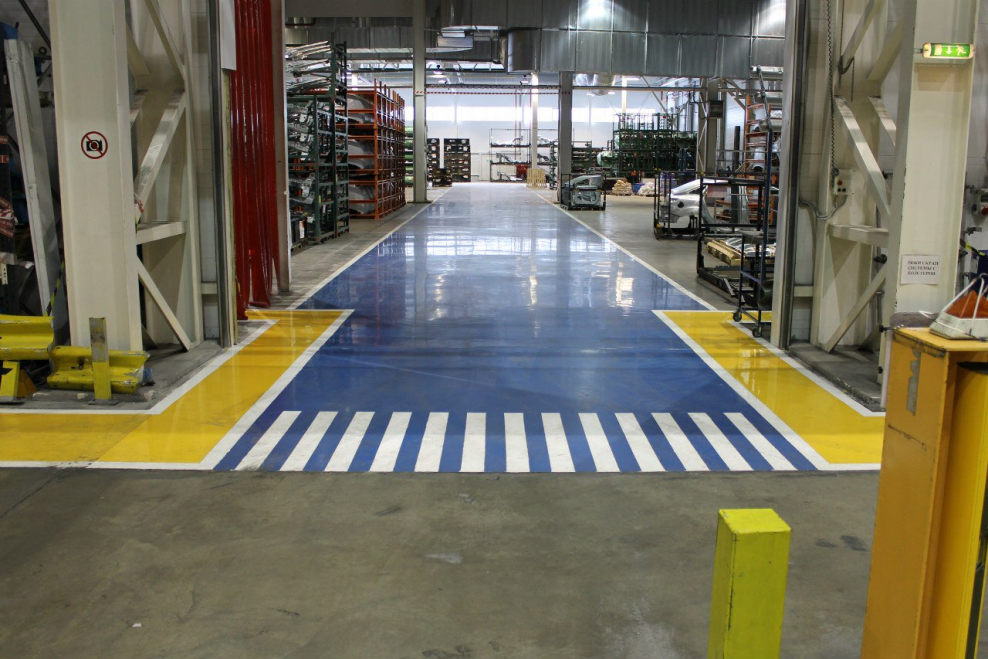 Промышленный пол Sika