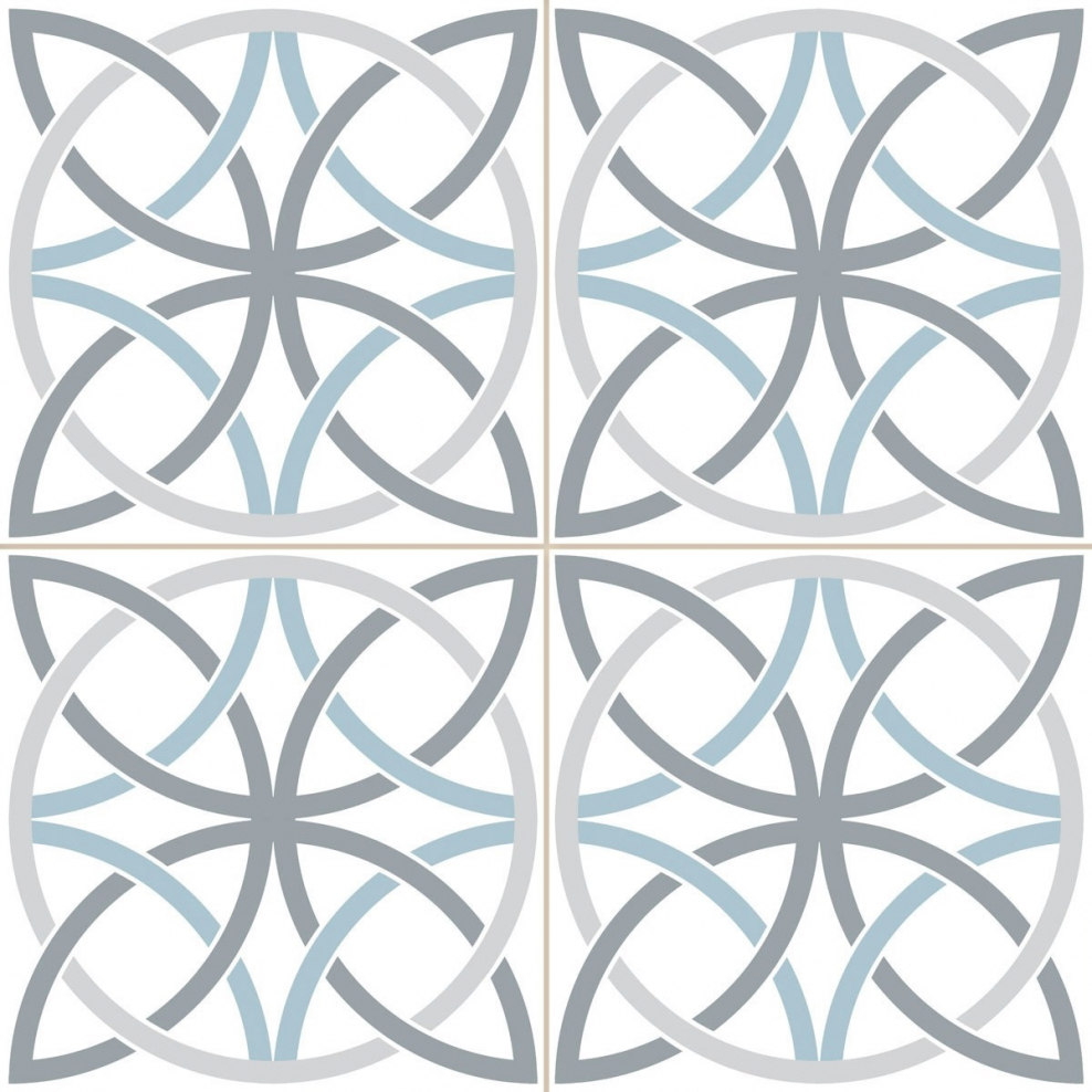 Dual Gres Chic Bosham White 45х45