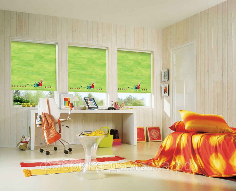 Рулонные шторы Зебра день-ночь