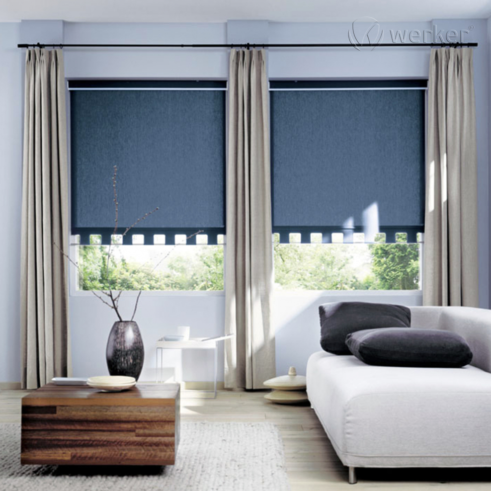 Рулонные шторы блэкаут Кристалл