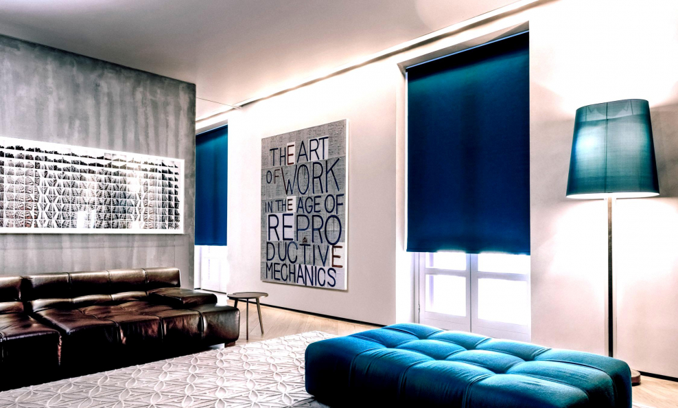 Жалюзи рулонные Зебра день-ночь