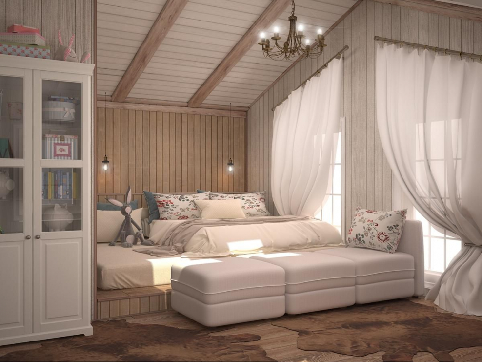 Вагонка в интерьере