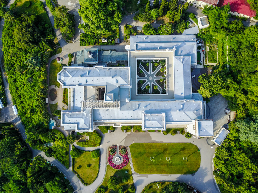 Ливадийский дворец внутренний дворик